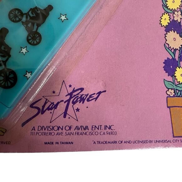 Vintage 1982 Star Power E.T. Pop-Up Comb Blue New - Picture 4 of 6